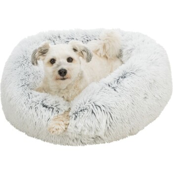 Hunde-Bett Harvey weiß/ schwarz 80 cm