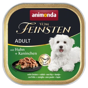 Animonda Vom Feinsten Adult in Sauce 22x150g Huhn und Kaninchen