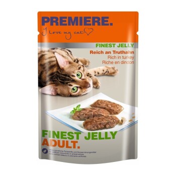 PREMIERE Finest Jelly Adult 22x85g Truthahn