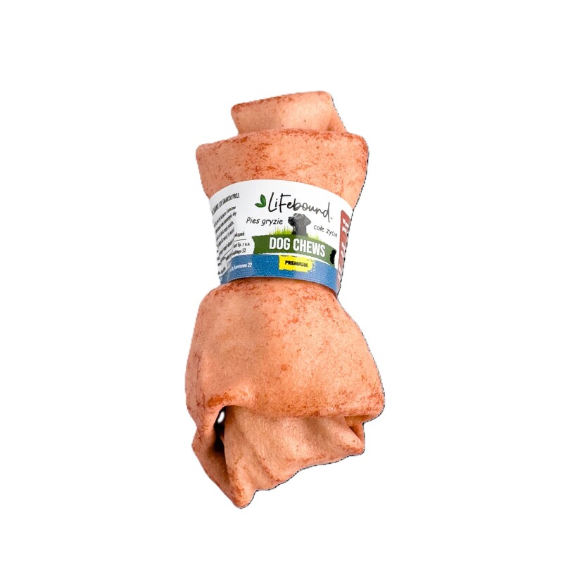 Lifebound Kauknochen 10 Stk aus Kalbsleder, 10 cm