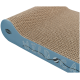 Tapis à gratter Trixie Wild Cat avec une surface texturée, présentant une base bleue et les mots "WILD CAT" imprimés sur le côté.