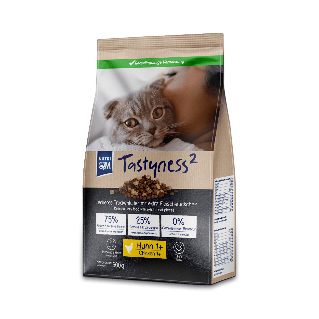 NutriQM Tastyness² Huhn 6x500 g