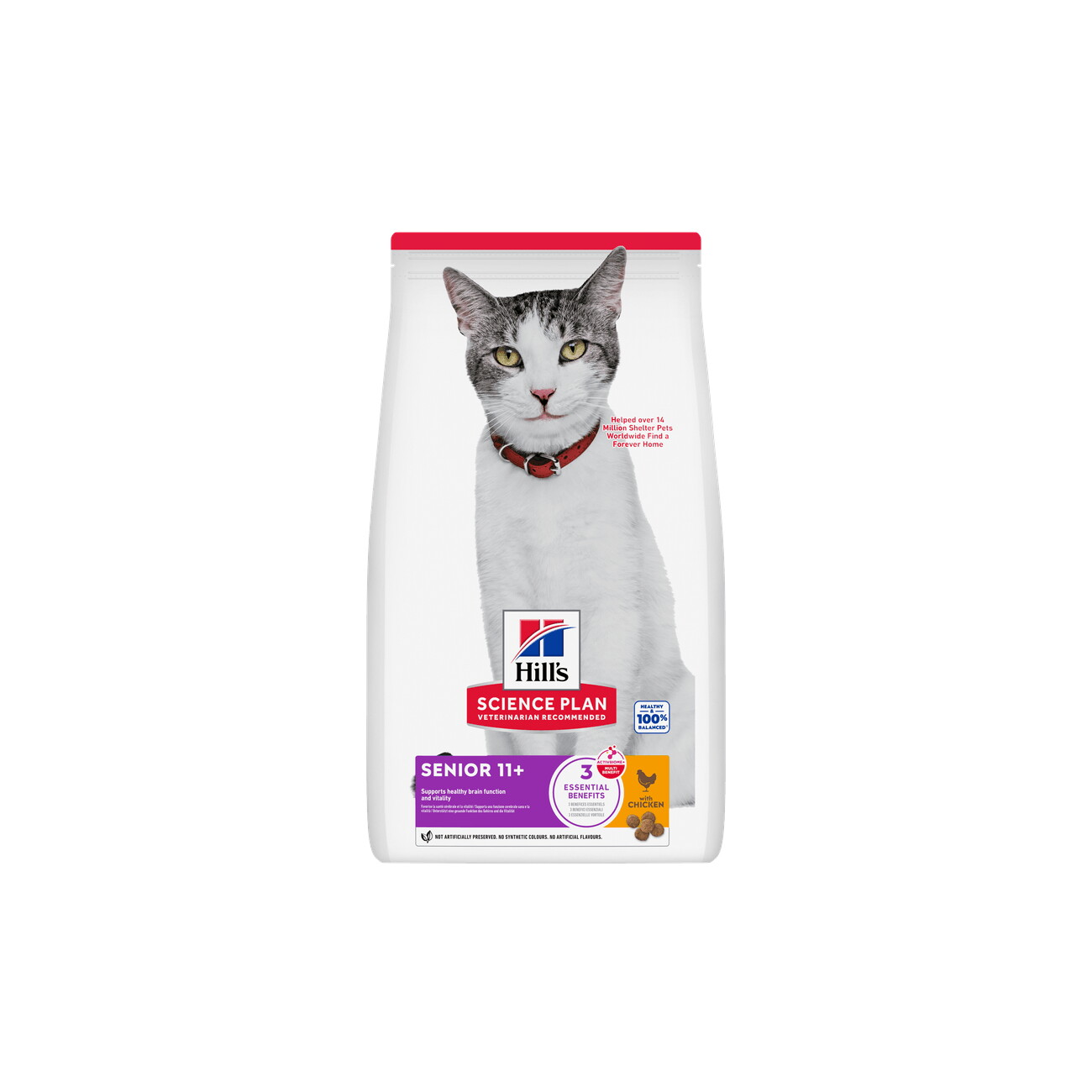 Hill's Science Plan Trockenfutter Katze, Senior, mit Huhn 3 kg