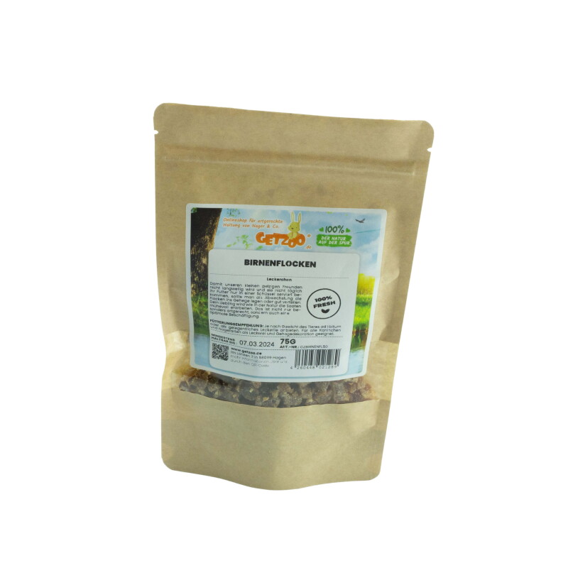 Getzoo Birnenflocken 75g