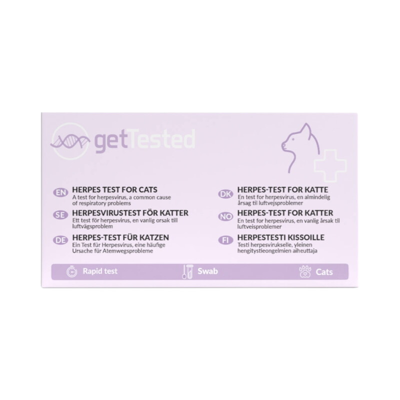 GetTested Herpes-Test für Katzen