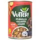 Vutter! vegane Hundefutterdose mit einem braunen Hund, mit dem Text "Pflanzlich Vollwertig Lecker" und "Wie Rind, Möhren & Kartoffeln."