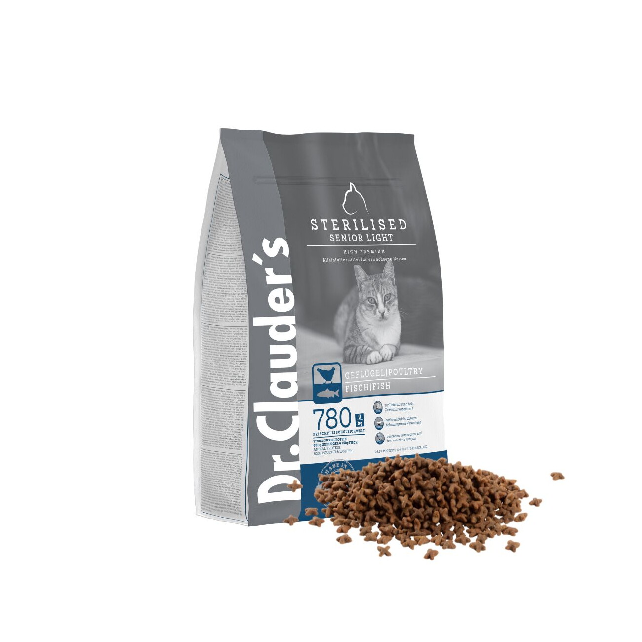 Dr. Clauder's Dr.Clauder's High Premium Sterilised Senior Light 4 kg