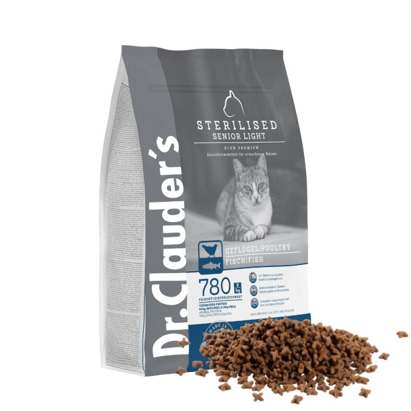 Dr. Clauder's Dr.Clauder's High Premium Sterilised Senior Light 4 kg