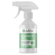 Eine Flasche AniForte Grass Mite Spray, beschriftet in Deutsch und Englisch, mit einem Sprühkopf, der effektiven Schutz gegen Grasmilben fördert.