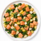 Dose TREAVET Hundefutter mit Aufschrift 'LACHS MIT KARTOFFEL' (Lachs mit Kartoffel), 400 g, 'Single Protein', 'Frei von Getreide'