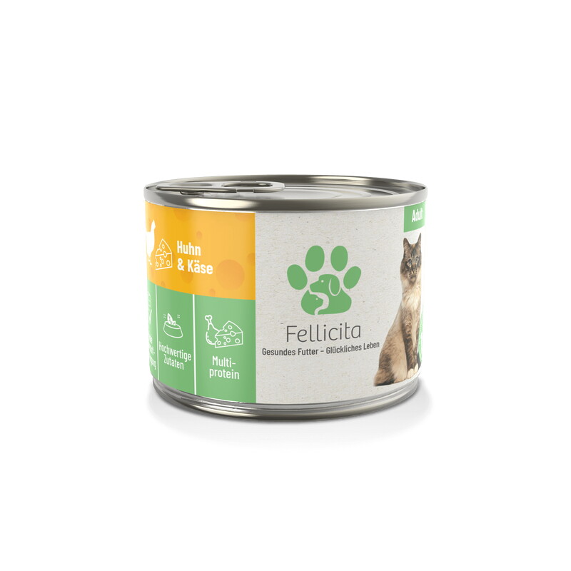 Fellicita Huhn & Käse 6x1,2 kg