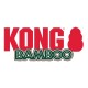 Logo of KONG Bamboo, featuring bold red letters spelling "KONG" and green letters spelling "BAMBOO," with a KONG toy graphic.