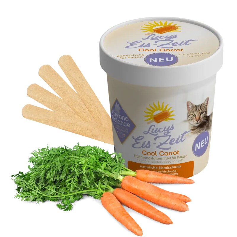 ChronoBalance Katzeneis zum Selbermachen Cool Carrot Karotte
