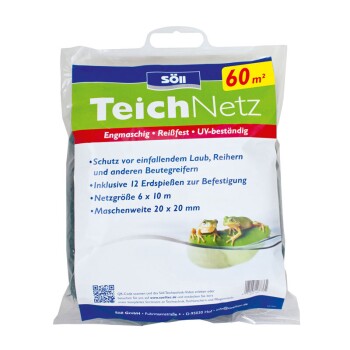Teichnetz 6 m, 10 m