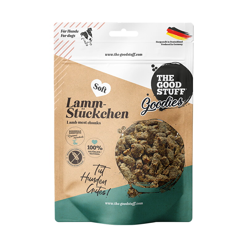 The Goodstuff Lamm-Stückchen Soft 4 x 150g