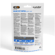 Back of VETIQ Healthy Bites Denti-Care small animals resealable 30g packet with feeding icons and ingredients text