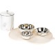 Edelstahlnapf Marmor 700 ml