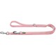 Rosa Haustierleine mit einem stabilen Metallclip und einem Schlaufenhandgriff, entworfen für Komfort und Kontrolle während der Spaziergänge.