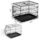 Hundetransportkäfig Tiertransportbox Hundebox Größe (S) 45x31x36 cm S