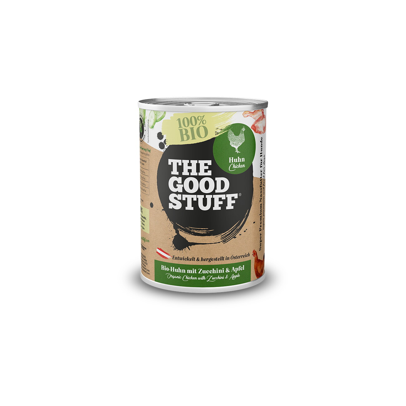 The Goodstuff BIO Huhn mit Zucchini & Apfel 6x400 g