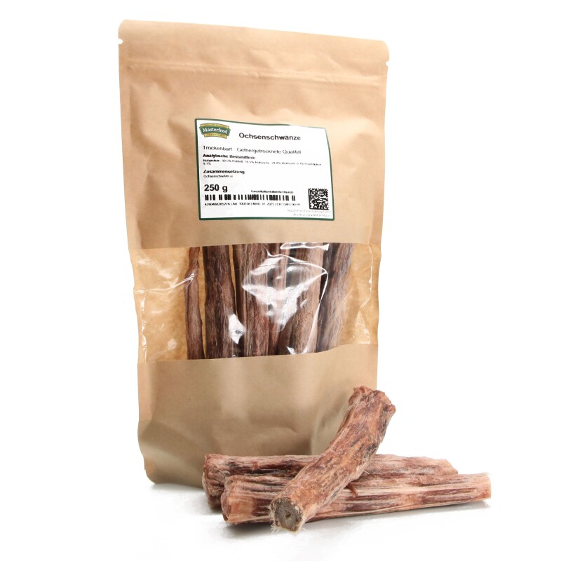 Masterfeed Trockenbarf Ochsenschwänze 150 g