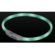 Anneau lumineux en silicone Candy turquoise S-M