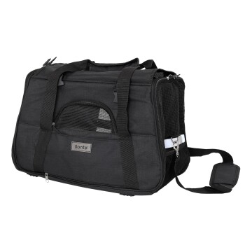 Lionto Transporttasche für Hunde & Katzen schwarz