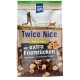 Hundefutterverpackung mit der Marke "Twice Nice", mit Truthahn und Huhn, extra Fleischstücken und einem Nettogewicht von 1 kg.