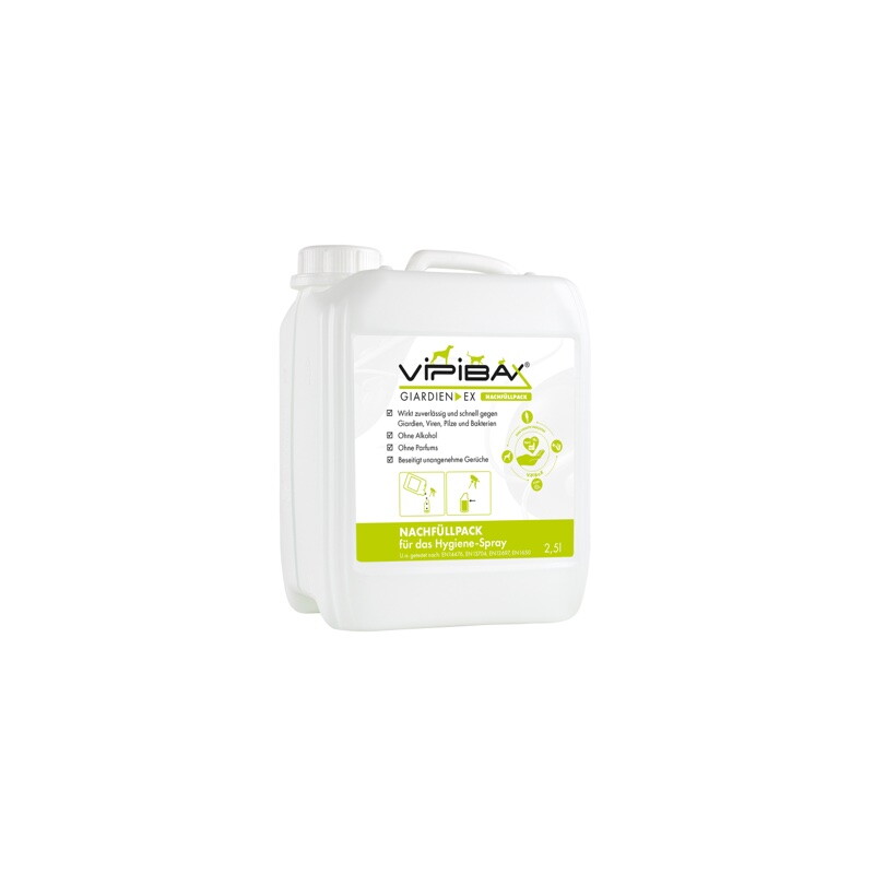 ViPiBaX Giardien EX ® Hygiene-Spray Nachfüllpack 2.5 Liter
