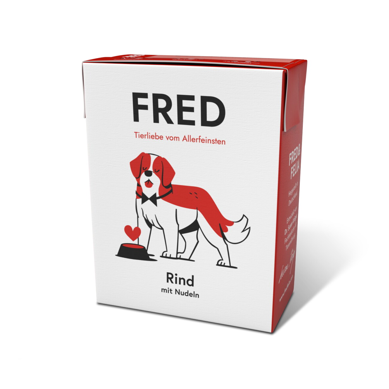 Fred & Felia FRED Rind mit Nudeln 10x190 g