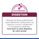 Étiquette ActivBiome+ Digestion décrivant un mélange de fibres prébiotiques soutenant la santé digestive de votre animal en français.