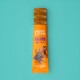Barre de friandise pour chien Edgard Cooper dans un emballage orange présentant des chiens de dessin animé, étiquetée "BARRE POULET" et "RICHE EN VITAMINES, OUI VRAIMENT."