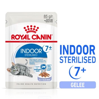 ROYAL CANIN Indoor 7+ Sterilised in Gelee 12x85 g