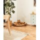 Hundebett mit Wendekissen braun XL
