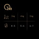 Katzenfütterungsanleitung: 24‑h‑Symbol, Tabelle mit Katzensilhouette und Spalten 3 kg / 4 kg / 5 kg, die Tagesportionen 4–5, 5–6, 6–7 anzeigen.