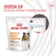 Royal Canin Skin & Coat Chews dla dorosłych, 60 sztuk, z systemem zamknięcia na zamek. 86% zadowolenia właścicieli.