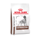 Royal Canin Veterinary Gastrointestinal Hundefutterbeutel mit einer Silhouette eines Hundes, der die Verdauungsgesundheit betont.