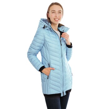 leichte Damen Übergangsjacke Brooklyn hellblau 40 - EU