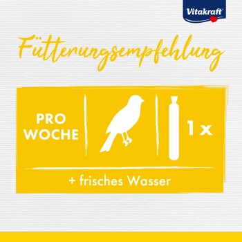 Kanarienvogel Kräcker 4x2er Honig-Sesam