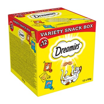 Dreamies Snack-Vielfalt 12x60g