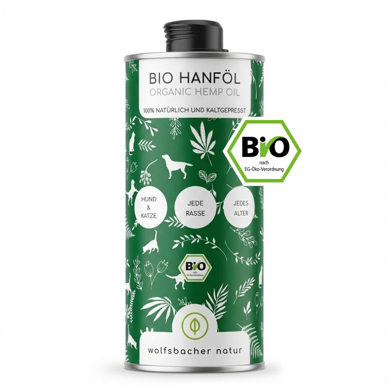 Wolfsbacher Natur Bio Hanföl 1 l
