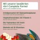 4-in-1 Tierformel mit Grünlippmuschel, Hagebutte, Artischocke und Bierhefe zur Unterstützung von Gelenken und Immunsystem.