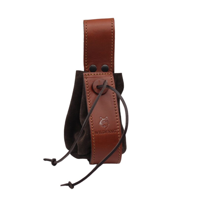 Wildfang Snackbeutel aus Leder