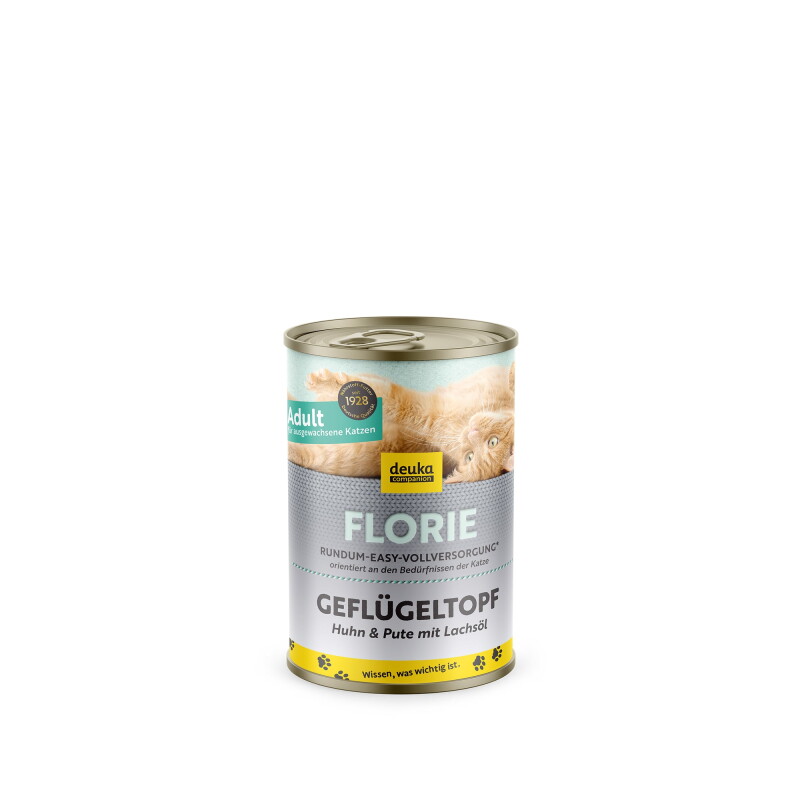 florie Adult 6x400g - Geflügeltopf
