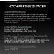 Zutatenliste für Haustierfutter mit hochwertigem Lamm (19%), Reis, Geflügelprotein und verschiedenen Nährstoffen; enthält eine Nährwertanalyse.
