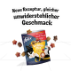 Felix Knabber Mix Katzenleckerlis Packung mit einer verspielten schwarz-weißen Katze, die "Neue Rezeptur, gleicher Geschmack" und "MAXI PACK 200g" zeigt.
