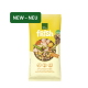 Gelbe Real Nature Frish Adult-Tierfuttertüte, „NEW - NEU“-Label, Schale mit Huhn, Kartoffeln, Karotten und Erbsen