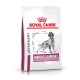 Royal Canin Veterinary Mobility Support Hundefutterbeutel mit einer Illustration eines schwarz-weißen Hundes und fettem Text auf weißem Hintergrund.