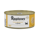 Dose mit Applaws natürlichem Katzenfutter, das Hühnerbrust in Brühe enthält, gekennzeichnet als 100% natürliche Zutaten, 156g.