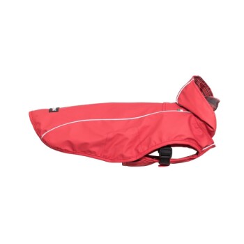 CHIARA SCOTTY Regenjacke mit integriertem Geschirr rot XL